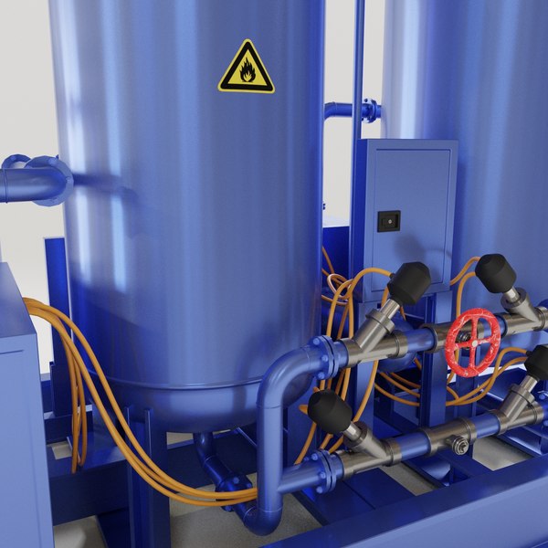 3D model generator oxygen TurboSquid 1688867