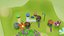 3D Bugs Mushroom Lowpoly City 3D Art Middle Pack - Includes Ant Free Character model
