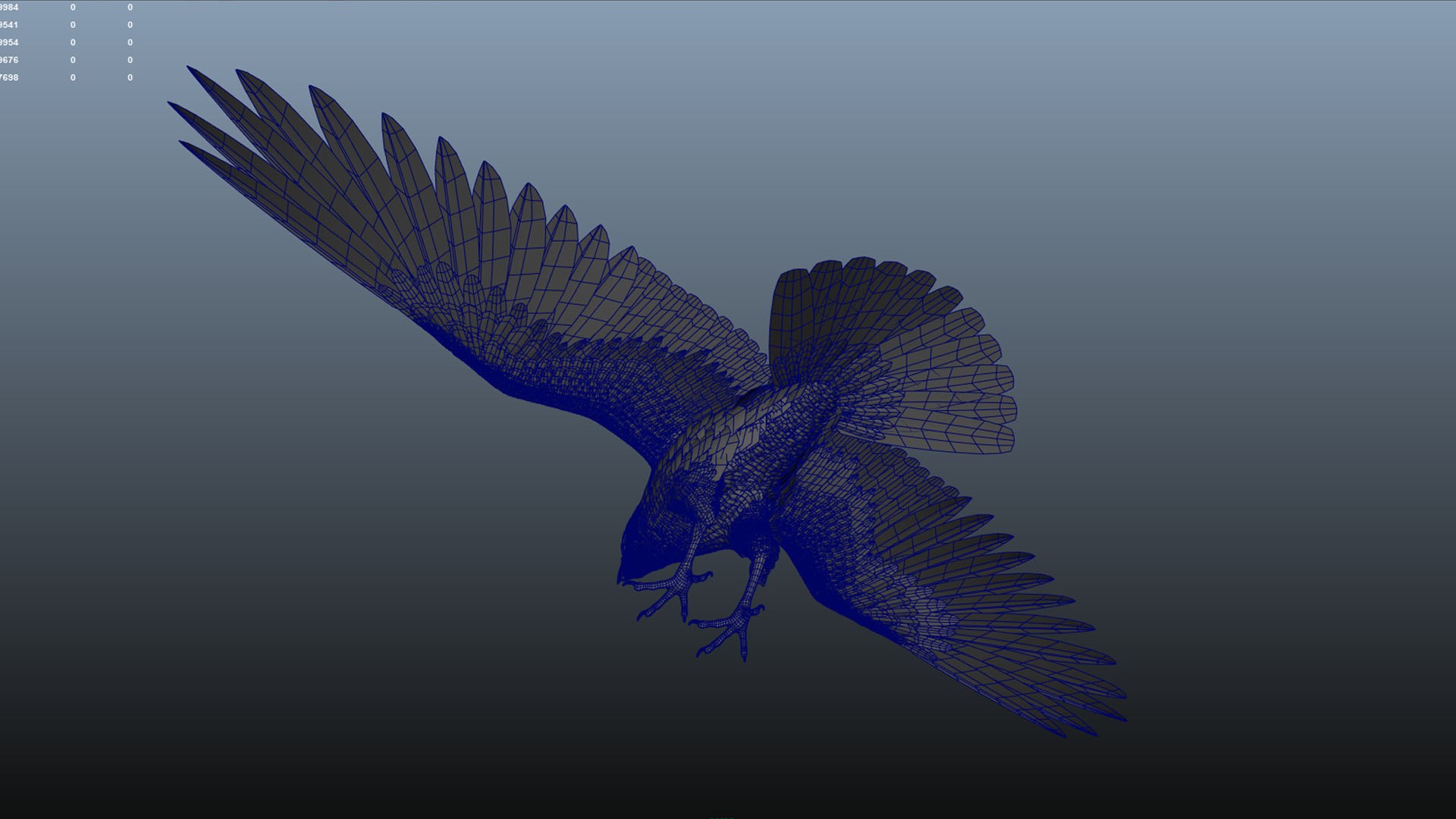 3D Falcon model - TurboSquid 2081175