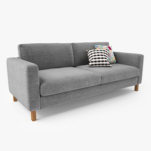 3d ikea karlstad sofa seat