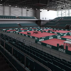 3D model Table Tennis Arena 1