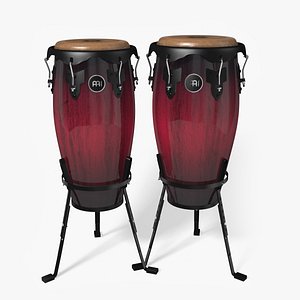 Meinl Headliner Series Congas Set With Basket Stands