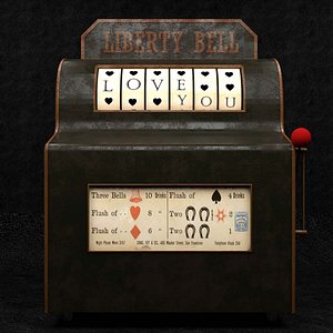 Old Animated Slot Machine