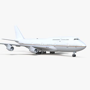 3D boeing 747-400er generic model