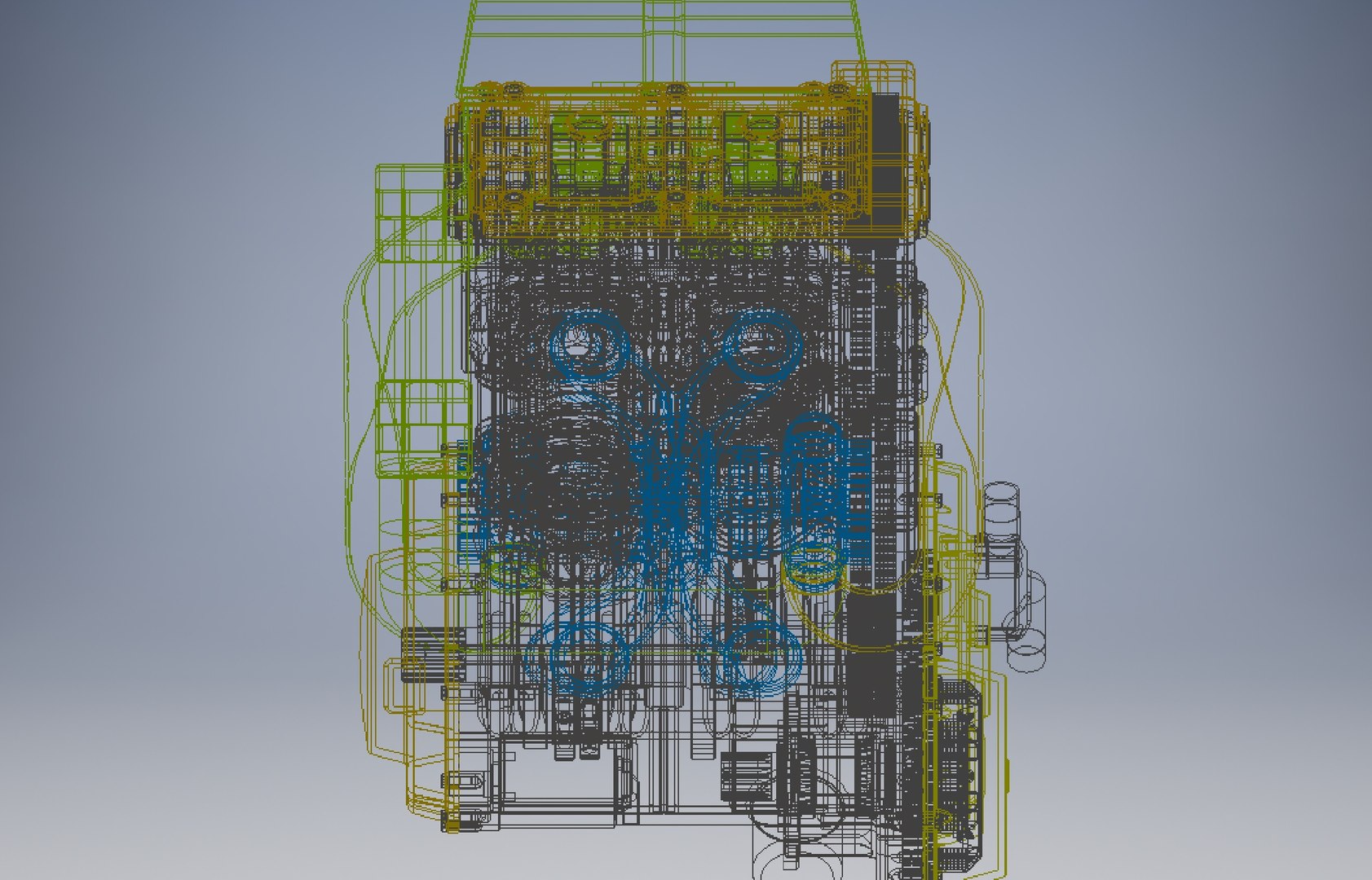 V4 Engine Motors 3D Mode 3D Model - TurboSquid 2007935