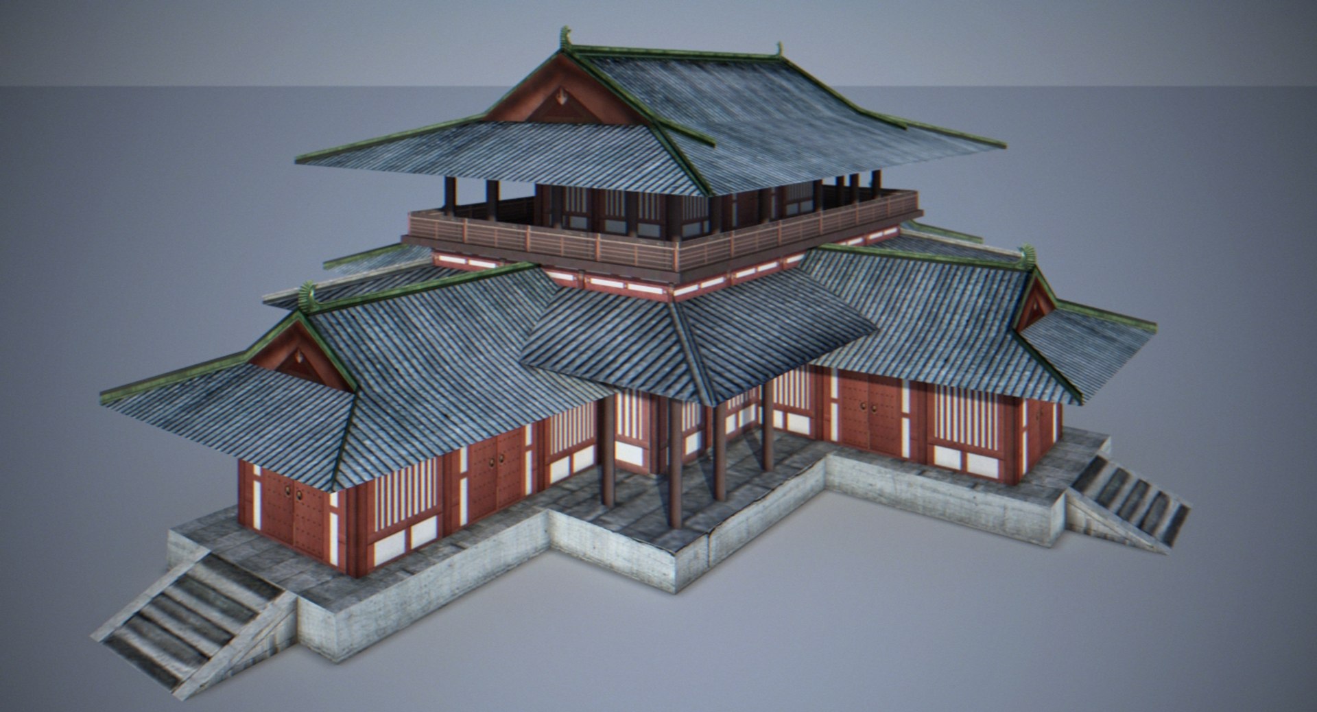 Chinese palace 3D model - TurboSquid 1151554