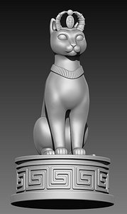 Cat King 3D print model