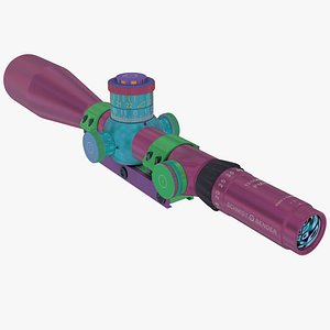 rifle scope 3D