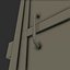 3d door old metal