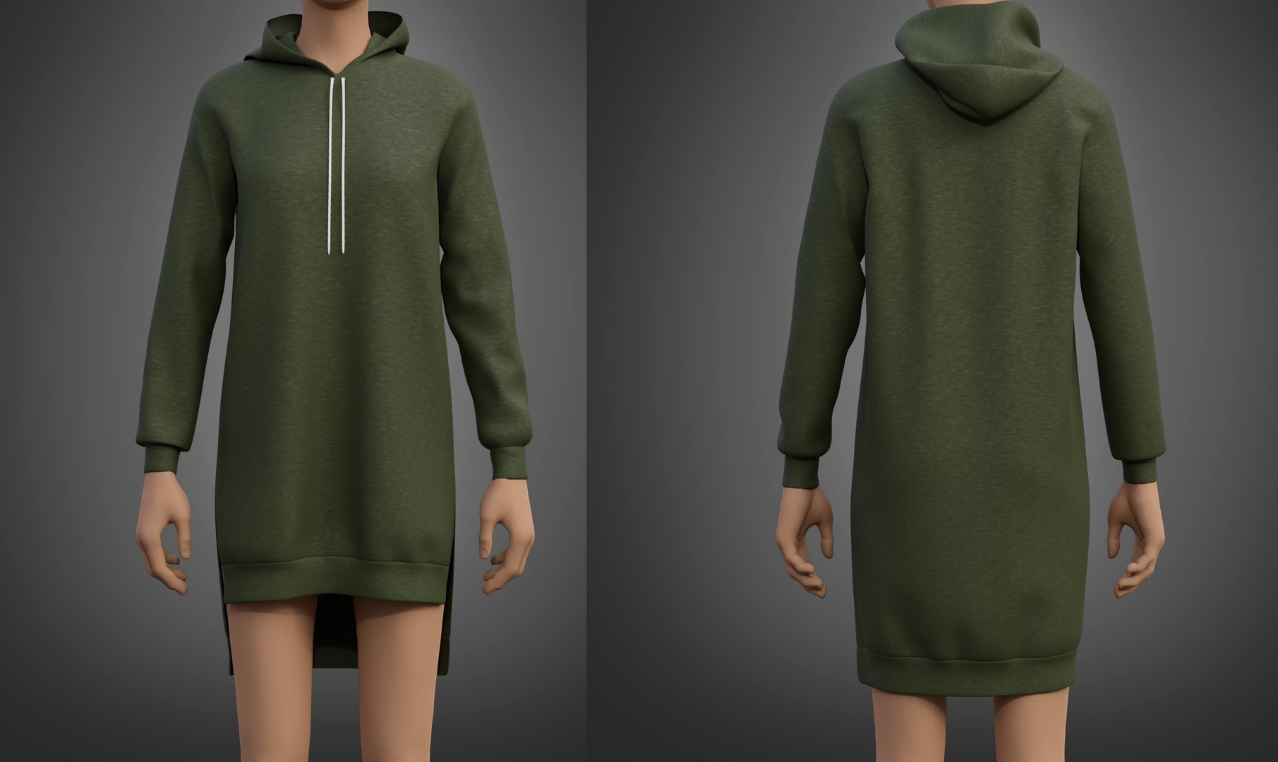 Fashion Sweater Clothing Model - TurboSquid 1679792