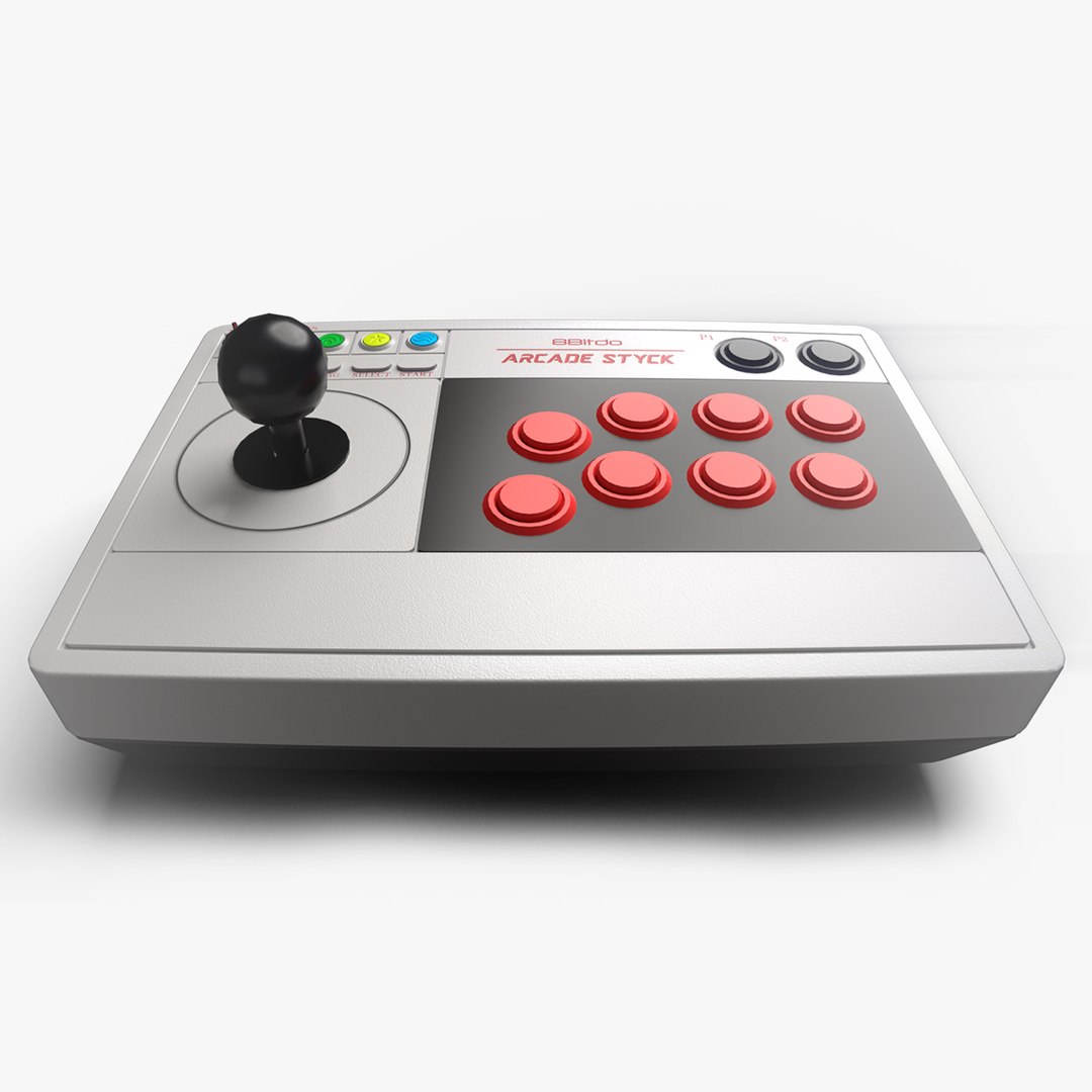 Arcade 8Bitdo 3D model - TurboSquid 2130040