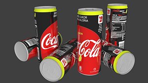 3D coke model