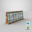 3D Cargo Marble Crate 03 model