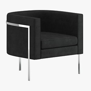 harvey probber lounge chair 3D