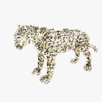 Voxel Feline