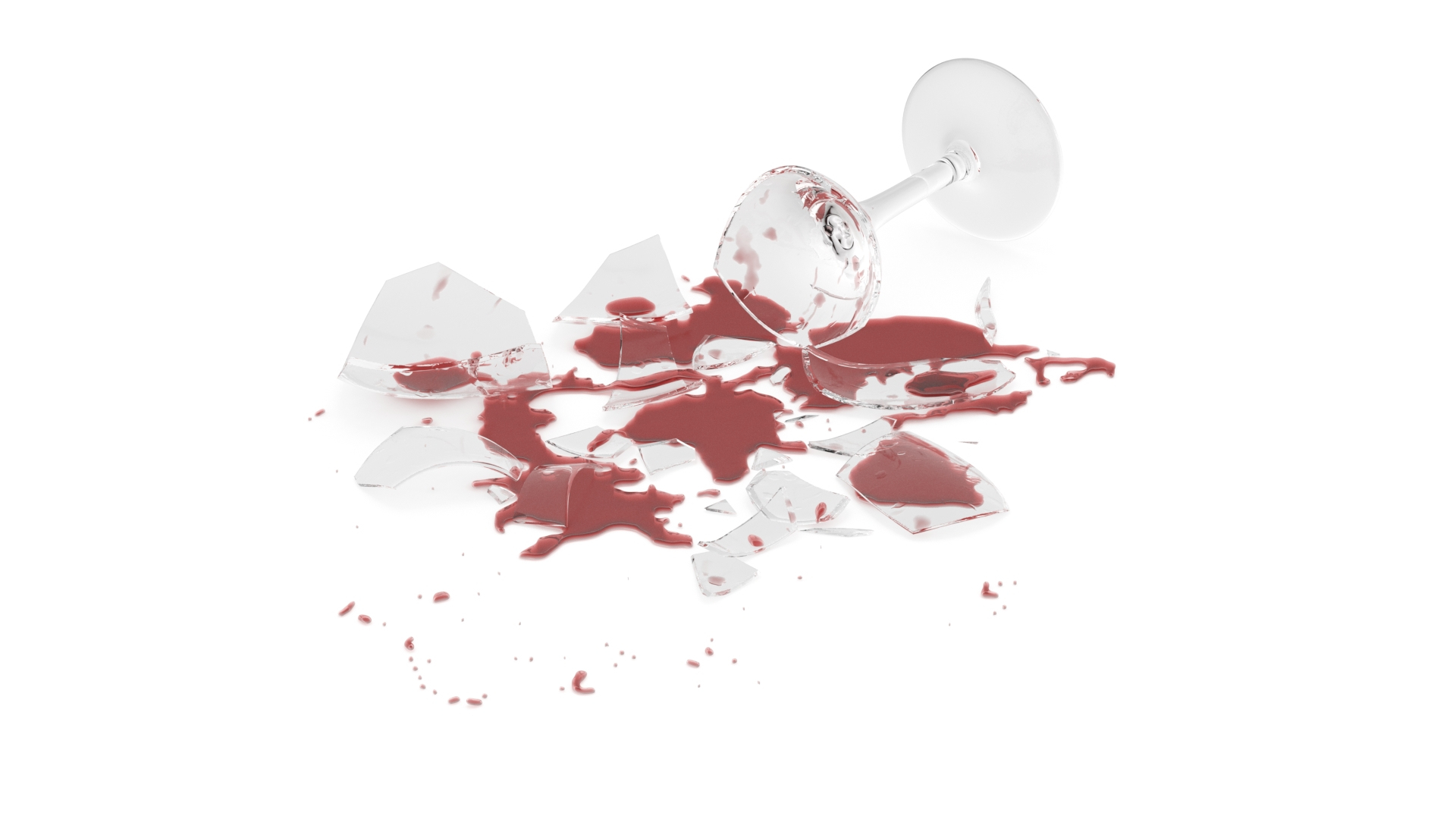 3D Dropped Glasses of Red Wine Collection TurboSquid 2095009