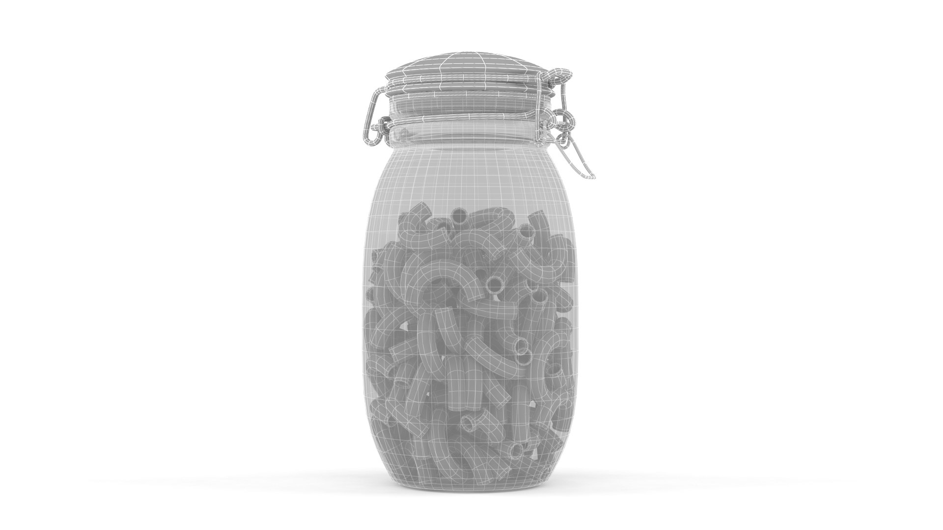 Pasta Jar Model TurboSquid 1887404