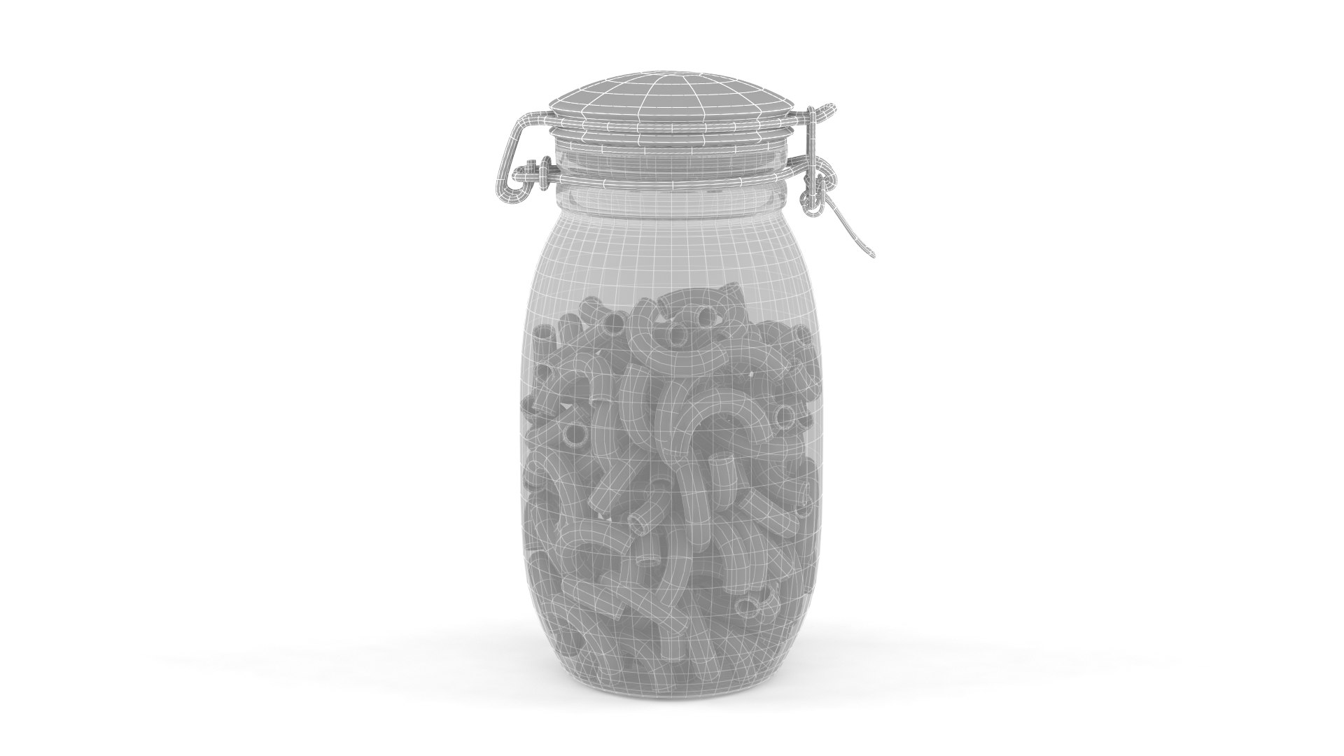 Pasta Jar Model TurboSquid 1887404