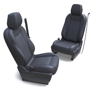 Car Seat with Headrest and Seat Belt