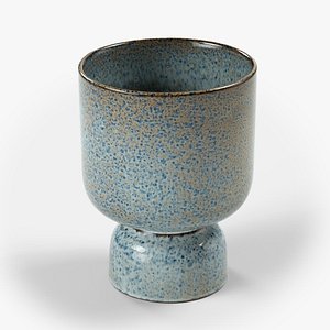 madem stoltz - plant pot blue rost L size