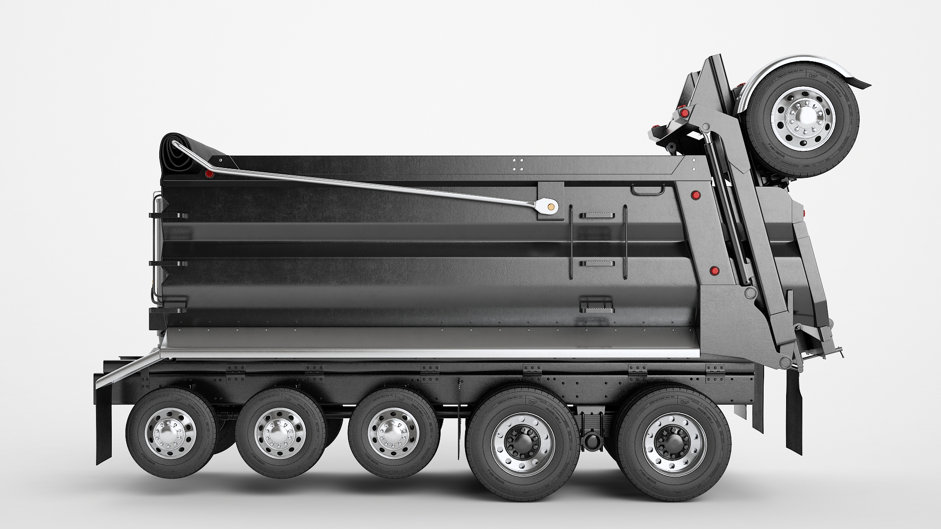 Truck Super Dump Back 3D Model - TurboSquid 2002467