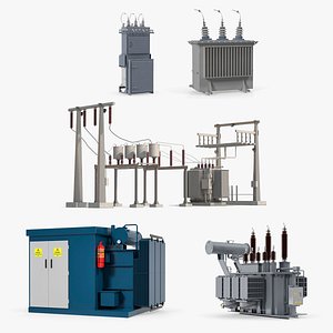 3D model Electrical Accessories Collection 2