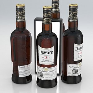 Alcohol Bottle Dewar's True Scotch Aged 12 Years Blended Whisky 700ml 2020