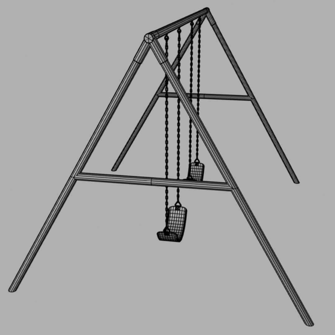 Playground Swing Obj