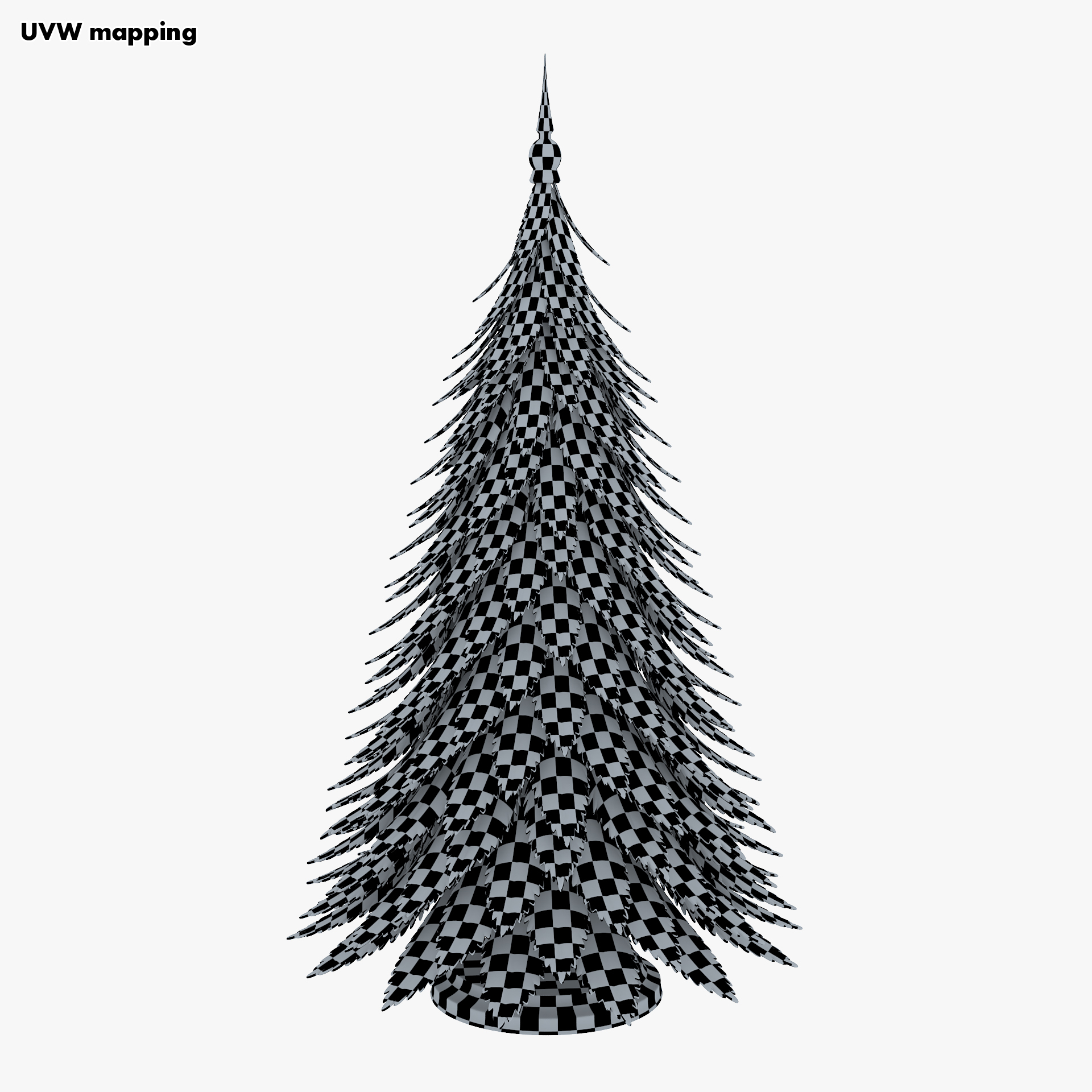 3D model cartoon christmas tree v TurboSquid 1657700