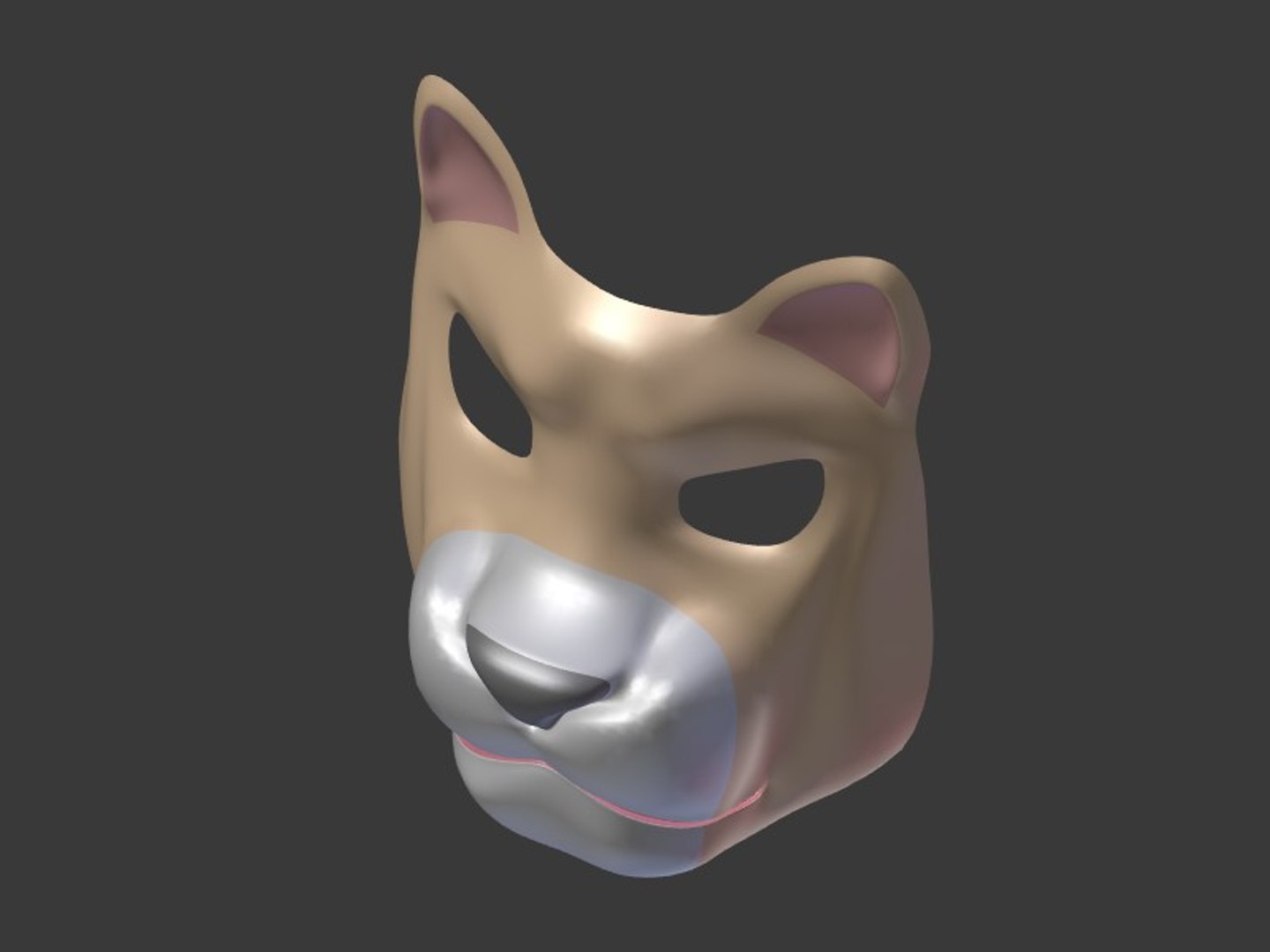 3D Tiger Mask - TurboSquid 1454961