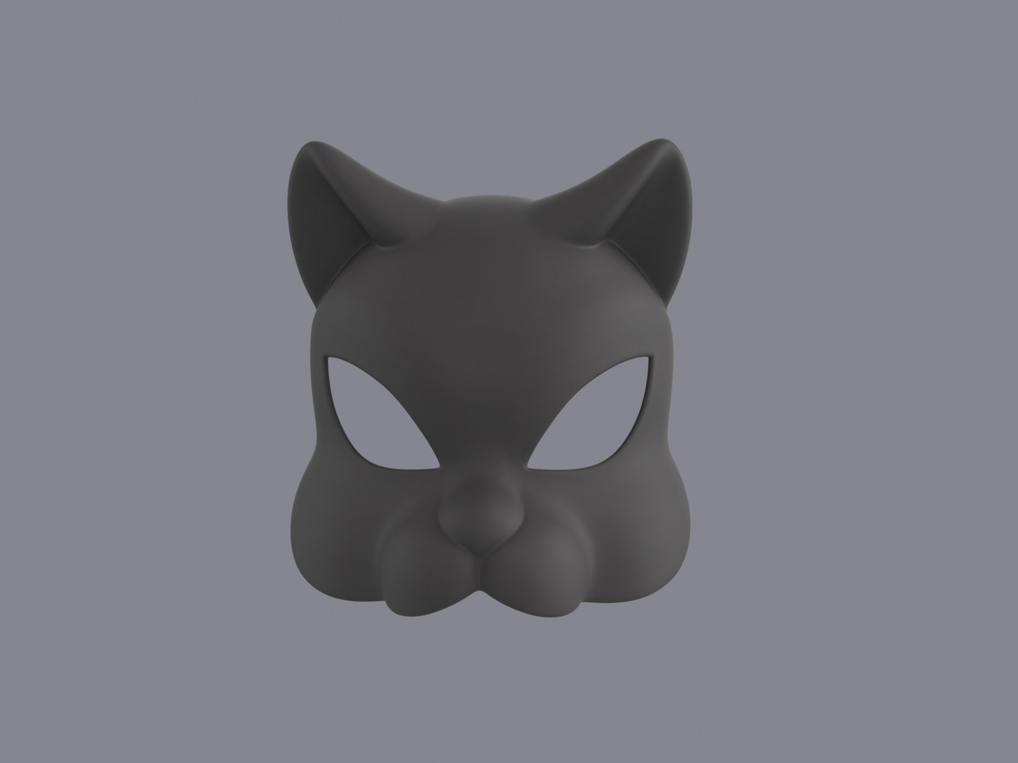 Cat Mask 3D Model - TurboSquid 1748382