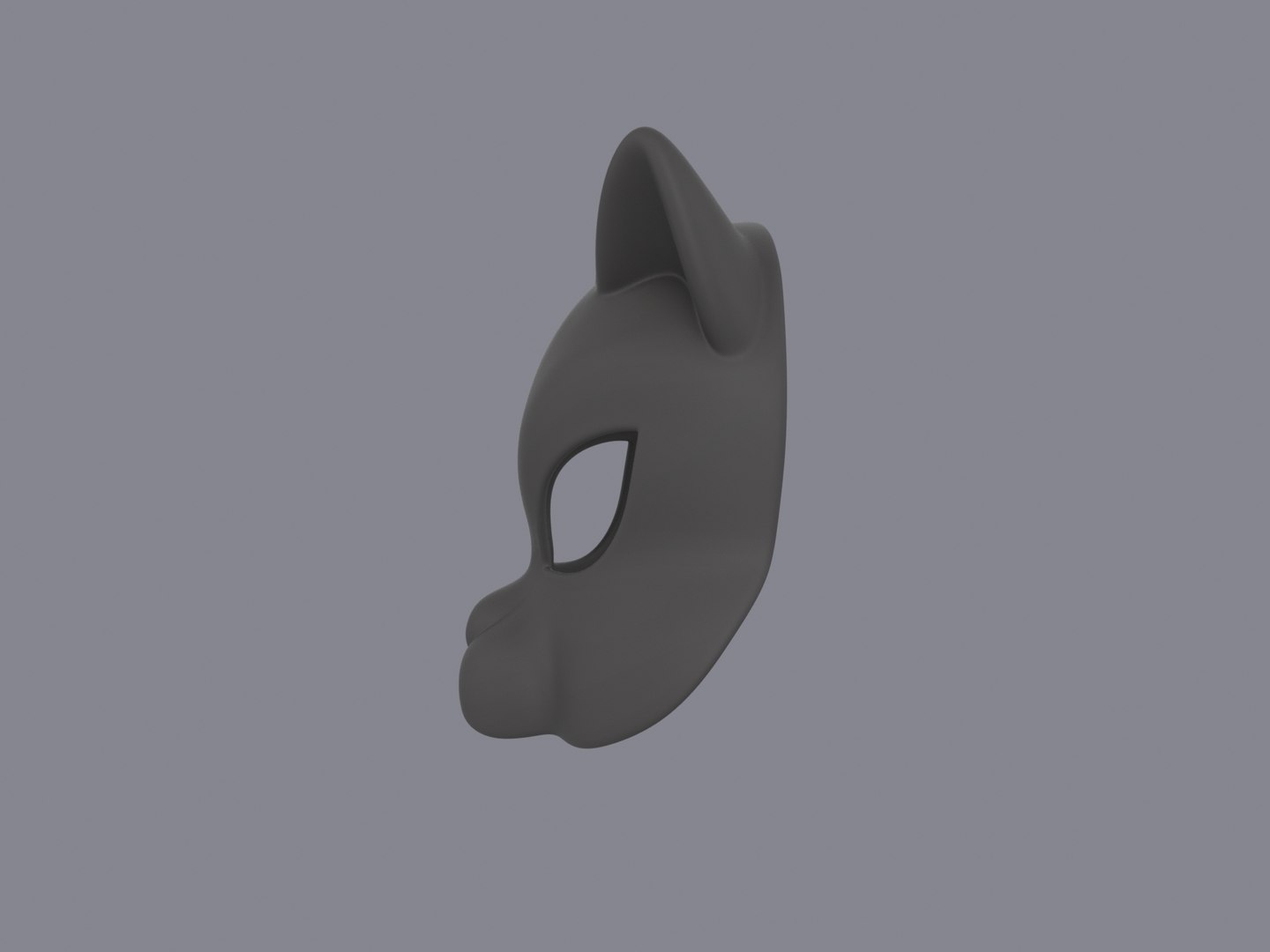 Cat Mask 3D Model - TurboSquid 1748382