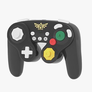 Hori Classic Controller for Nintendo Switch Zelda Japan Game 89 3D model