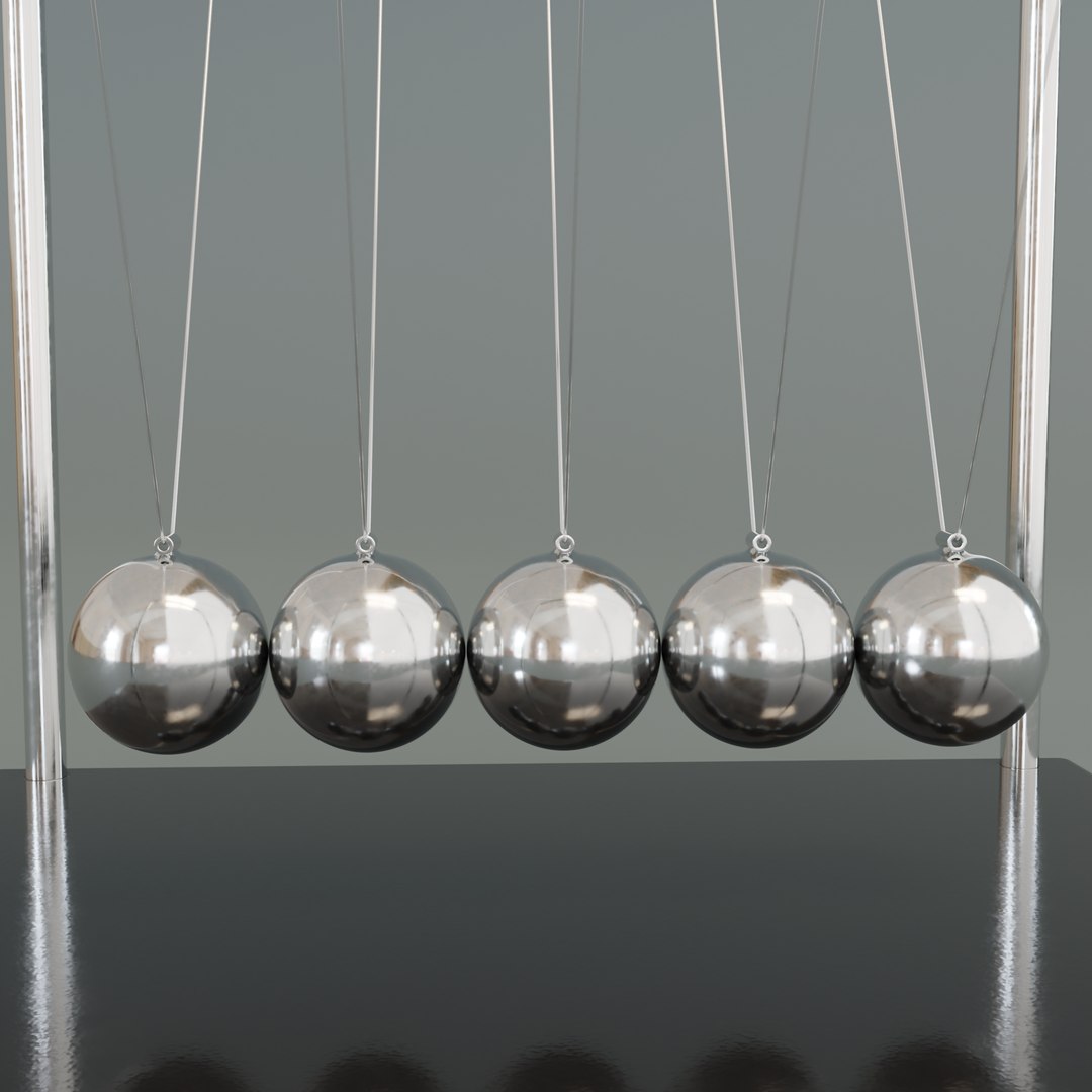 Newtons Cradle 3d Model - Turbosquid 1780842