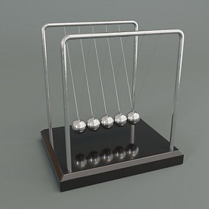 Newtons Cradle 3D model
