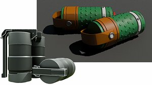 Duo Sci-Fi Grenades Bundle