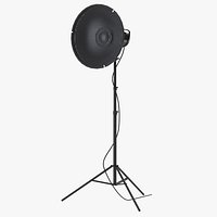 Beauty Dish Studio Monolight with Grid And Head on Stand