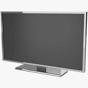 3d model 32 led tv