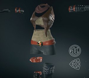 Female Warrior Outfit