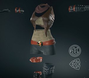 Female Warrior Outfit