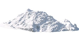 Snow wall Mountain