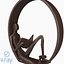 Danya B Encircled Reader Iron Sculpture