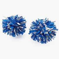 Pom Poms Blue Color
