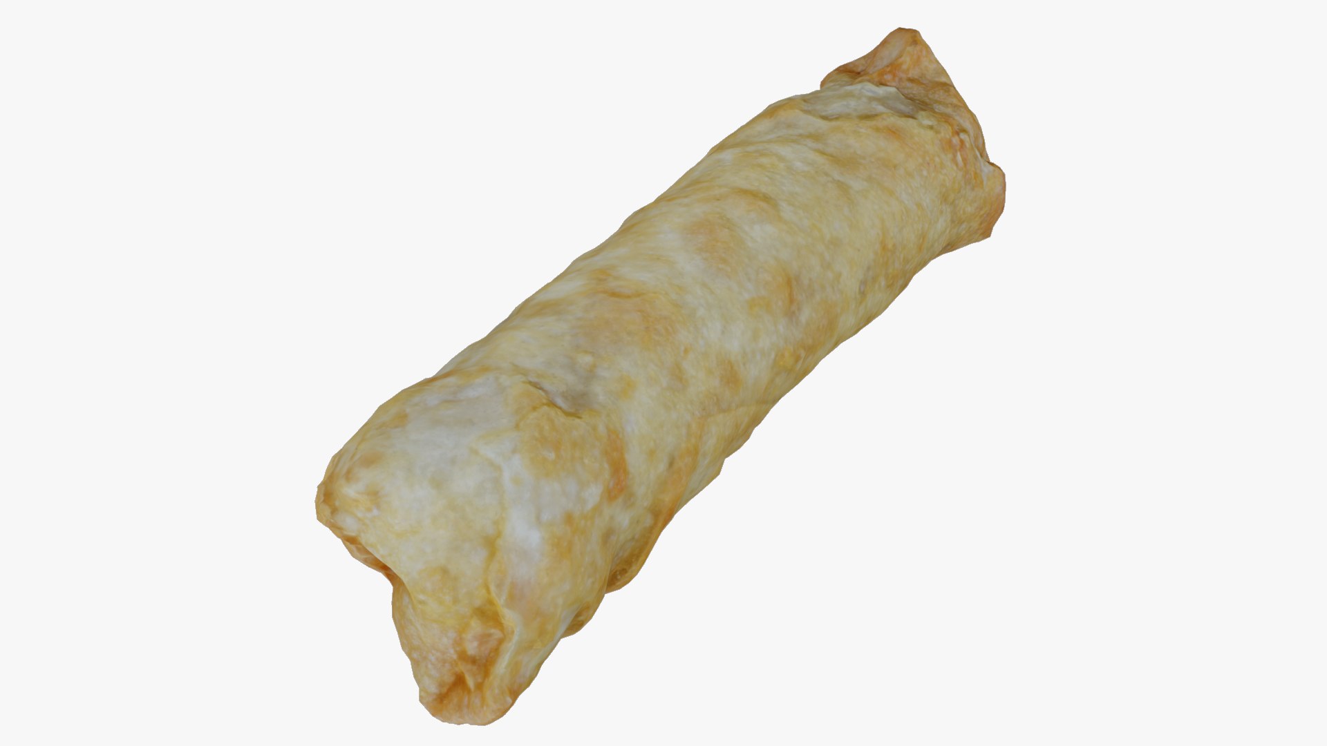Egg Roll Eggroll Photogrammetry Remeshed 3D Model - TurboSquid 1996625