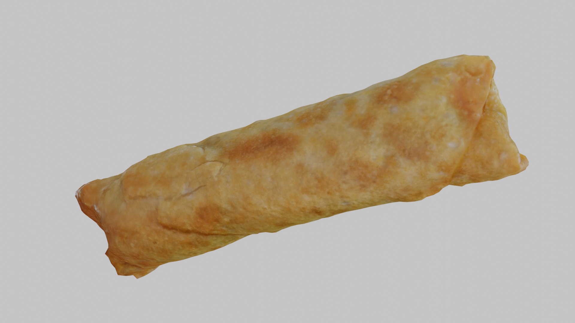 Egg Roll Eggroll Photogrammetry Remeshed 3D model - TurboSquid 1996625