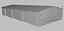 3d model old shed warehouse