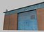 3d model old shed warehouse