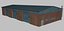 3d model old shed warehouse