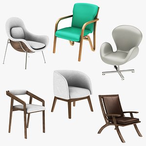 Chair Collection 3 3D model