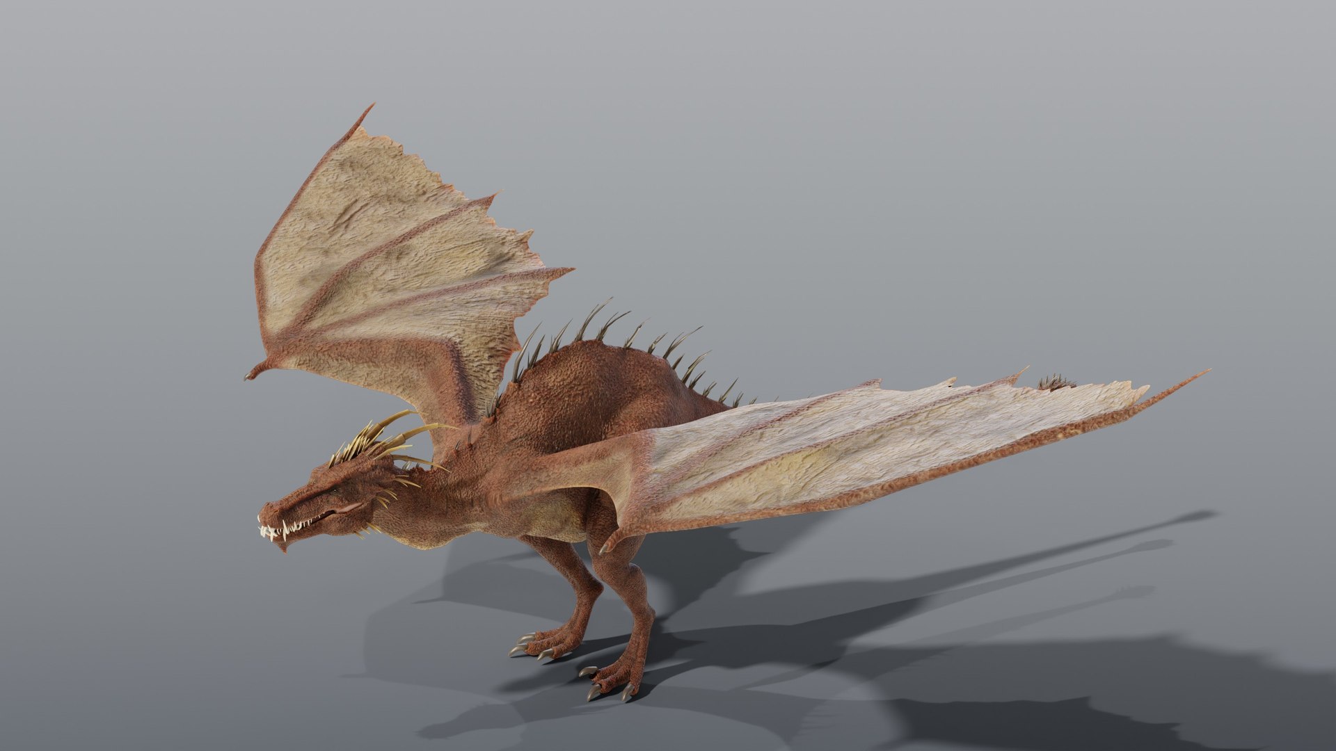 3D Dragon Wyvern - Static PBR https://p.turbosquid.com/ts-thumb/Qw/H2gtF0/7t/02_dragonstatic_02_hero/jpg/1791928552/1920x1080/fit_q87/35feae1cf04ea4d0b970c1d4cdc9f8175c381e1a/02_dragonstatic_02_hero.jpg